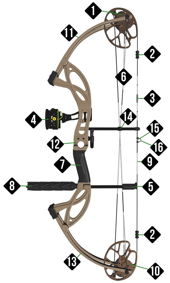Parts of a bow