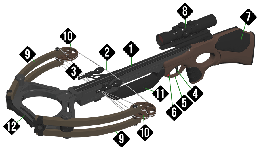 Crossbow parts