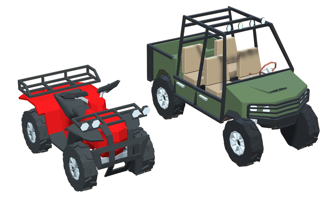 ATV - all terrain vehicles