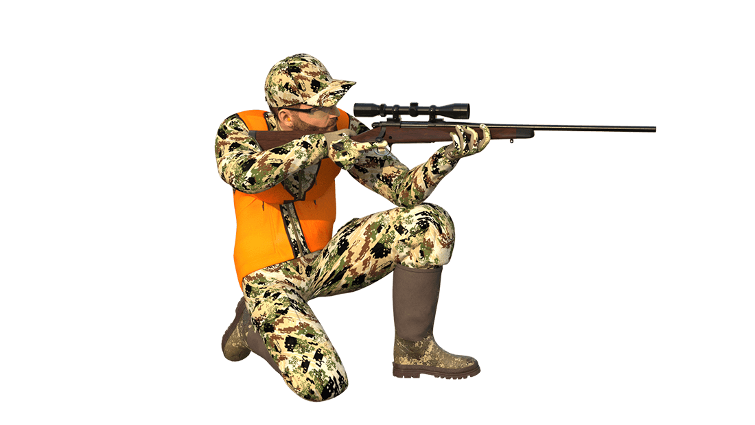 Kneeling position - Shooting