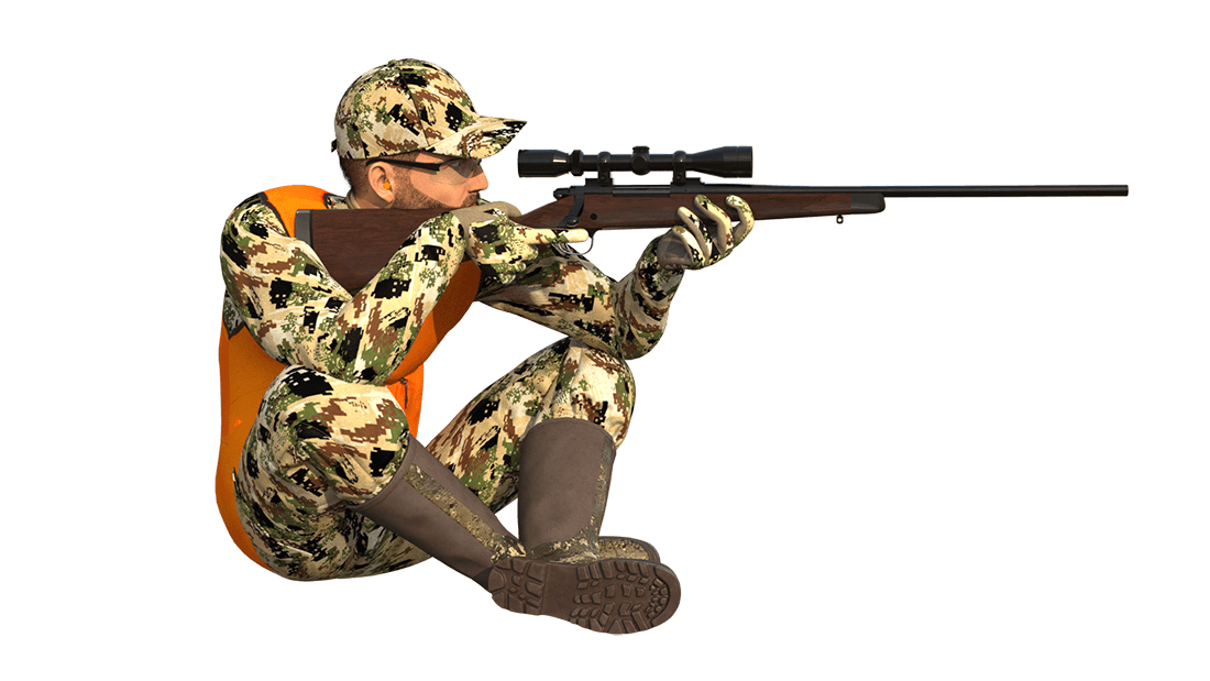 Sitting position- Shooting