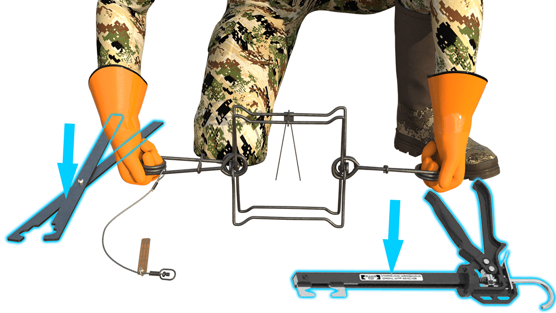 keep trap opening devices close