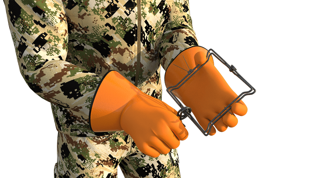 safe procedures bodygrip trap step 2