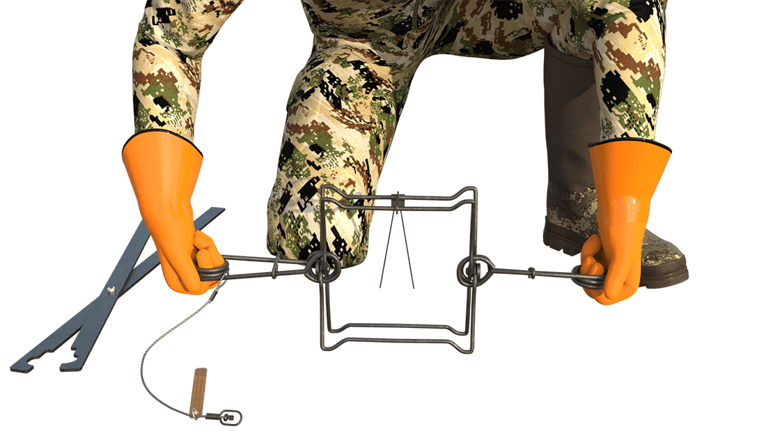 safe procedures bodygrip trap step 8