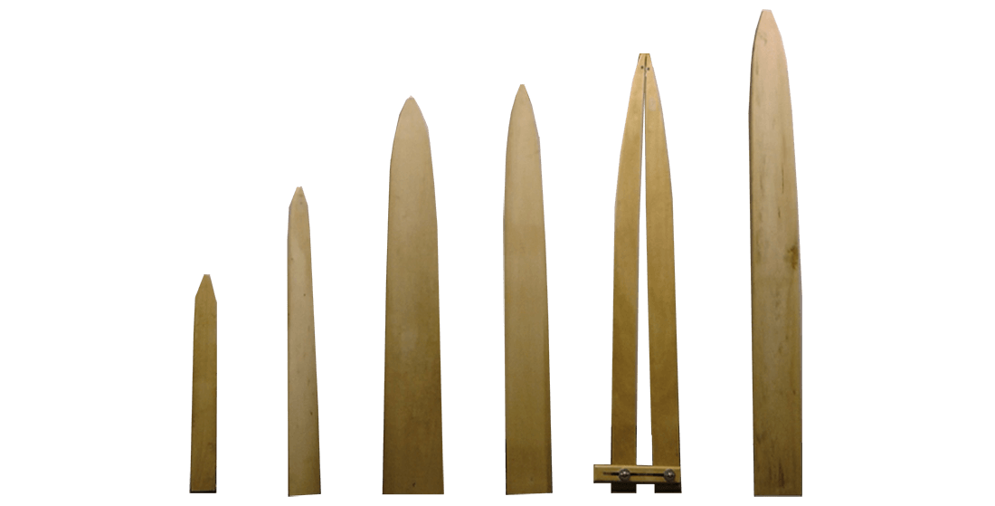 wood stretching boards