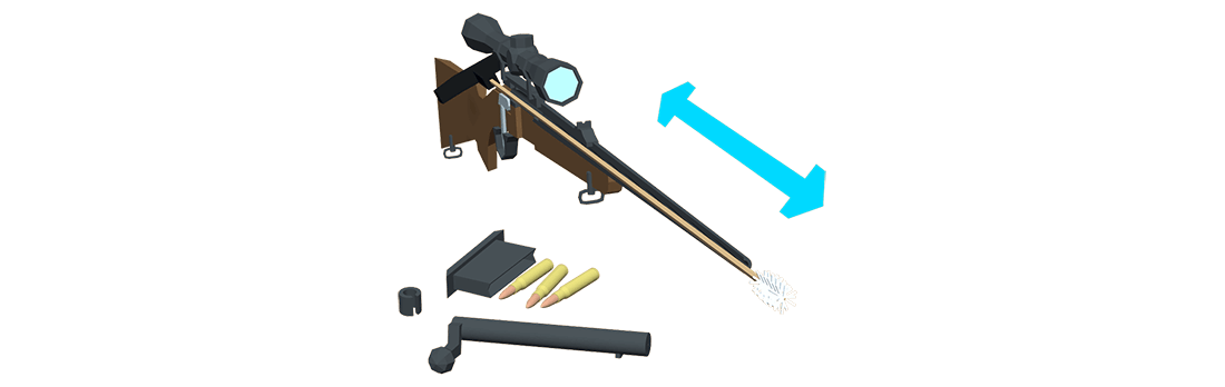 Gun cleaning step 2