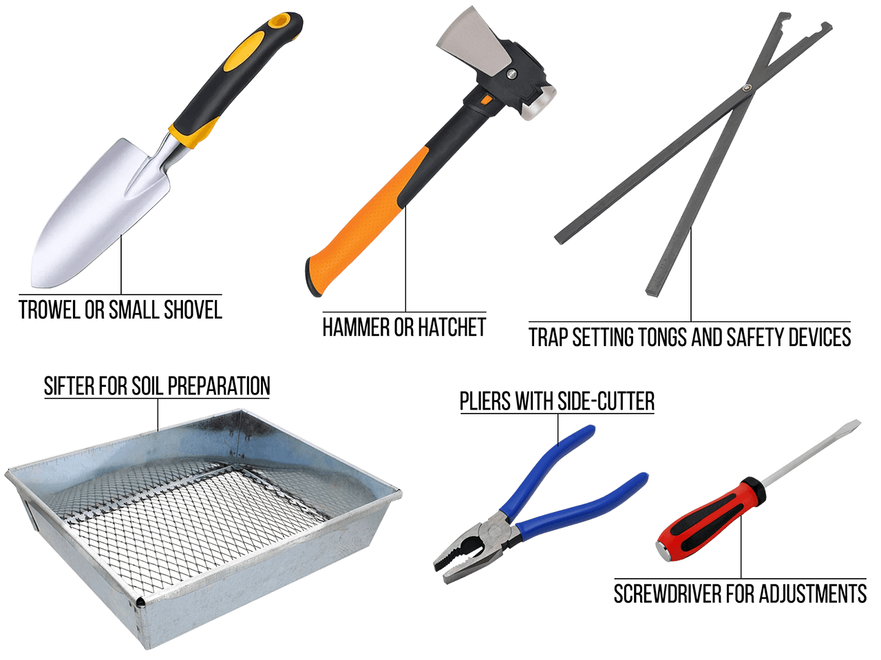 Digging and setting tools