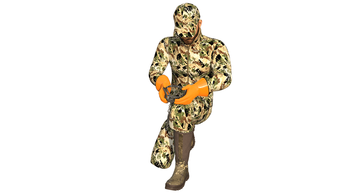 always wear heavy gloves